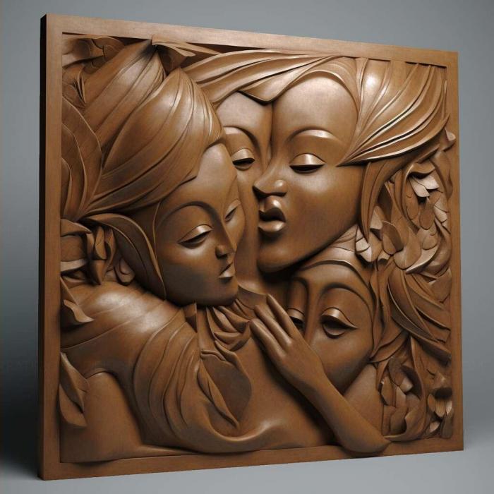 نموذج ثلاثي الأبعاد لآلة CNC 3D Art 